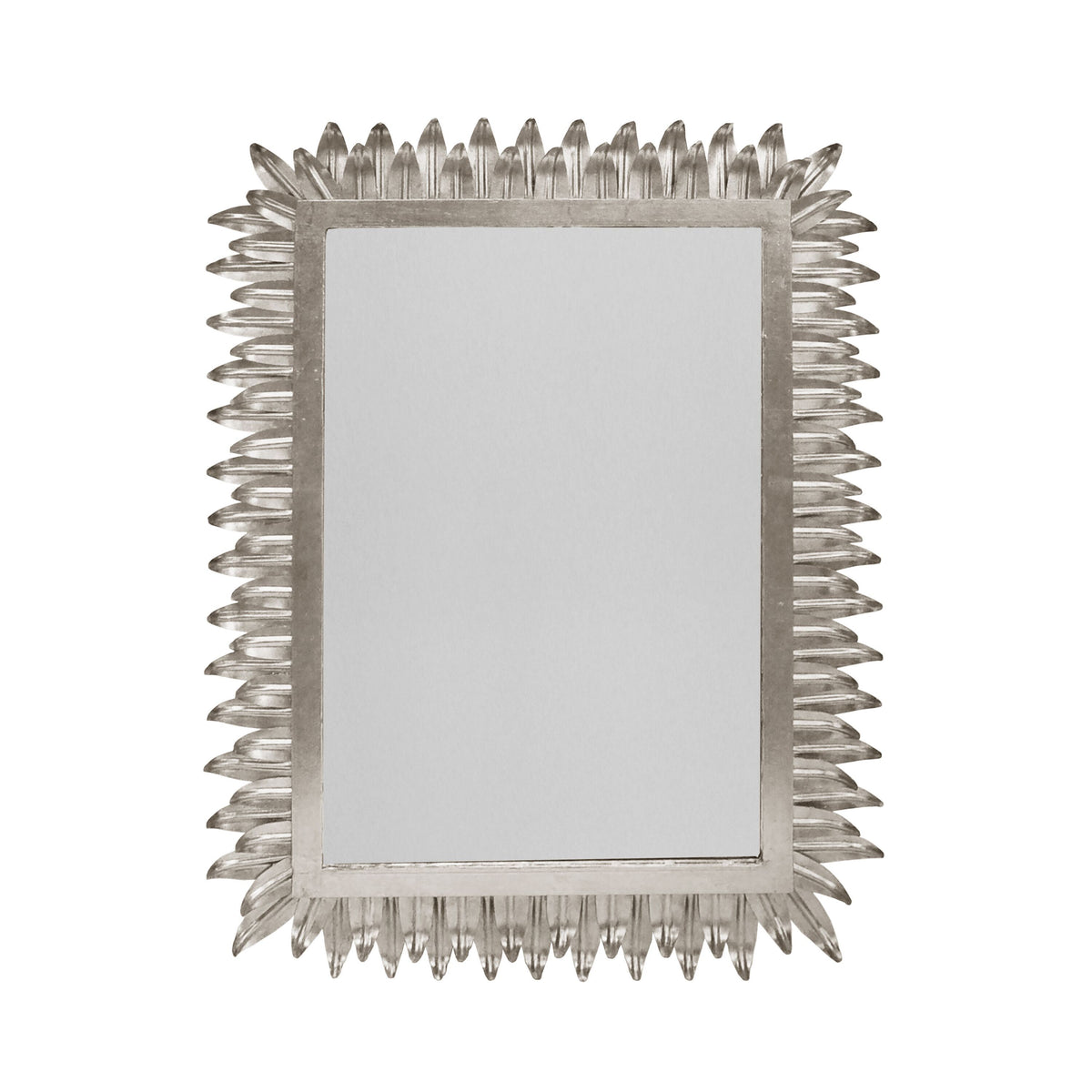 Caesar Silver Wall Mirror by Worlds Away | Fig Linens and Home