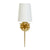 Delilah Gold Wall Sconce by Worlds Away | Fig Linens and Home