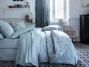 Teo Baltic Blue Bedding by Alexandre Turpault | Fig Linens and Home