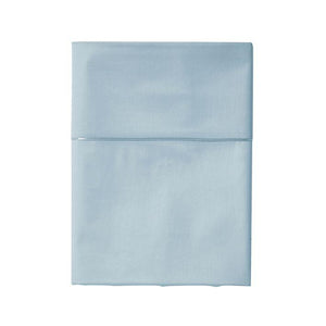 Fig Linens - Teo Baltic Blue Bedding by Alexandre Turpault - Flat Sheet