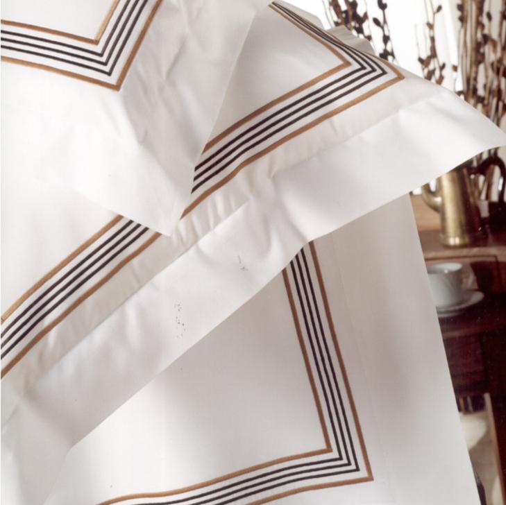 Fig Linens - New York Embroidered Bedding by Dea Linens 