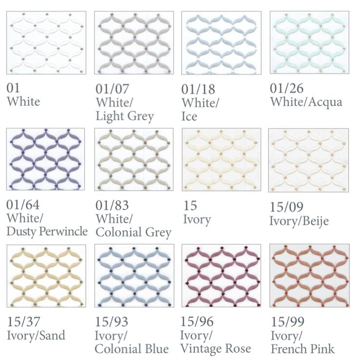 Fig Linens - Novella Bedding by Dea Linens - Thread Colors