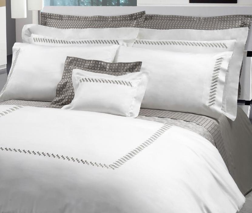 Patrick Embroidery Bedding by Dea Linens | Fig Linens and Home
