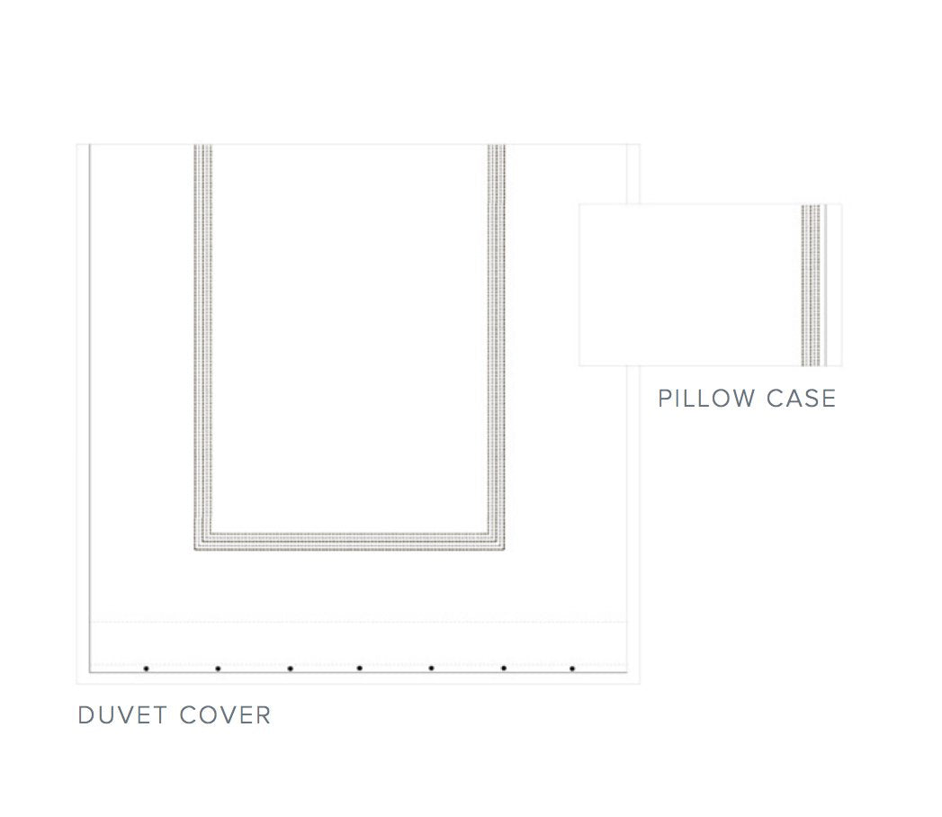 Fig Linens - Dea Fine Linens - Urban Bedding  - Duvet cover and cases