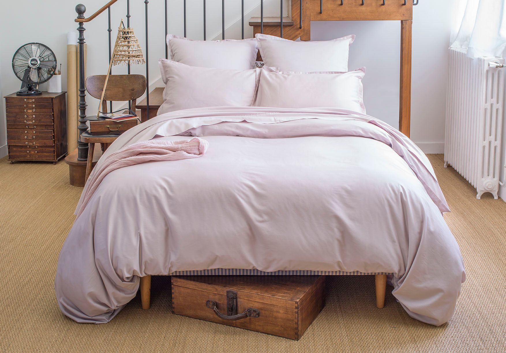 Teo Pink Dew Bedding by Alexandre Turpault | Fig Fine Linens and Home