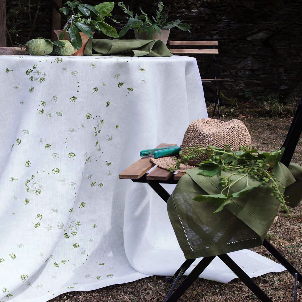 Éole Tablecloth by Alexandre Turpault | Fig Fine Linens and Home