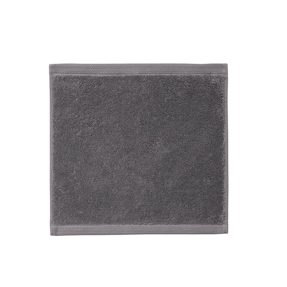 Essentiel Graphite Grey Bath Towels by Alexandre Turpault | Fig Linens