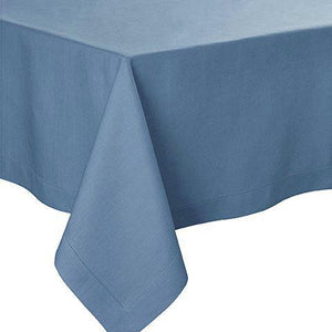 Fig Linens - Alexandre Turpault Table Linens - Florence Aegean Blue Tablecloth