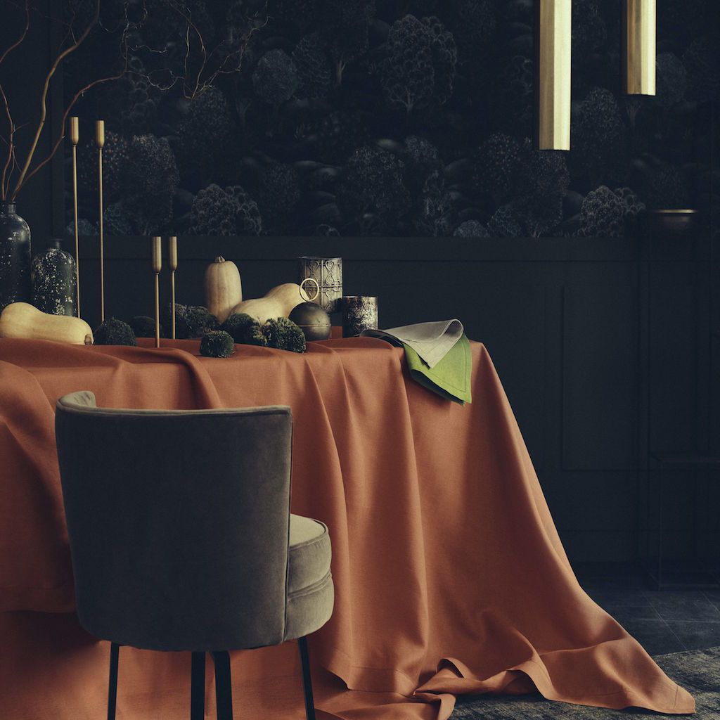 Florence Copper Table Linens by Alexandre Turpault | Fig Linens