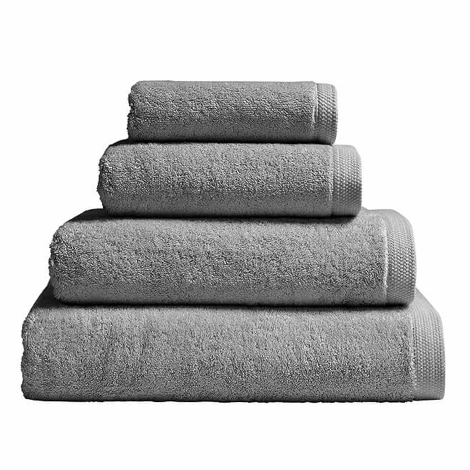 fig linens - alexandre turpault bath towels - stone grey essentiel towwels