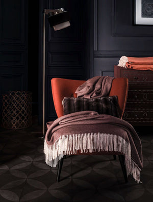 Lifestyle shot - Vintage Petrus Throw by Alexandre Turpault | Fig Linens and Home