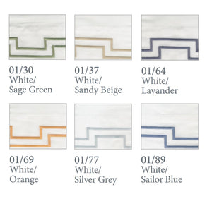 Fig Linens - Dea Linens - Musica Embroidered Bedding - Thread colors