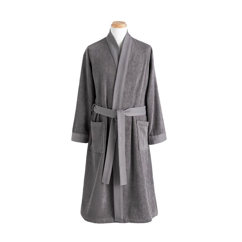 Ess-kimo Graphite Grey Robe by Alexandre Turpault | Fig Linens