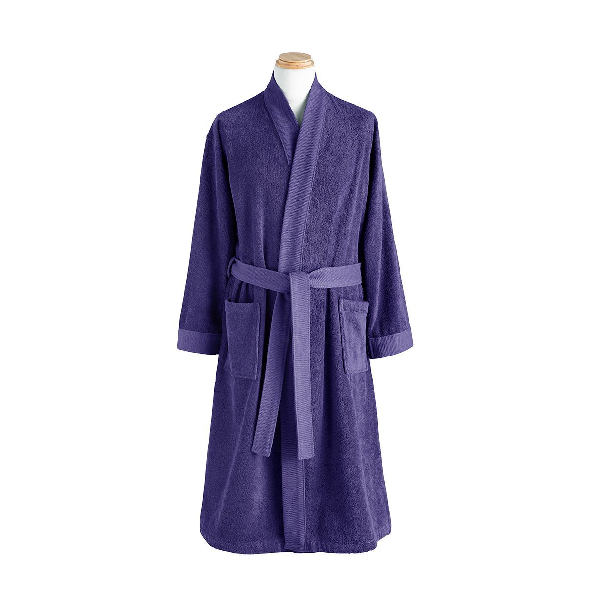 Ess-kimo Slate Blue Robe by Alexandre Turpault | Fig Linens