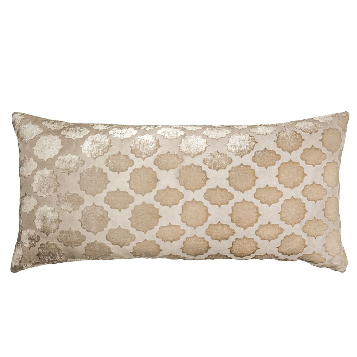 Latte Mod Fretwork Decorative Pillow by Kevin O&#39;Brien Studio