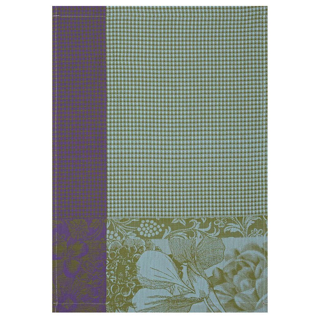 Fig Linens - Fleurs A Croquer Chlorophyll Hand Towels by Le Jacquard Français