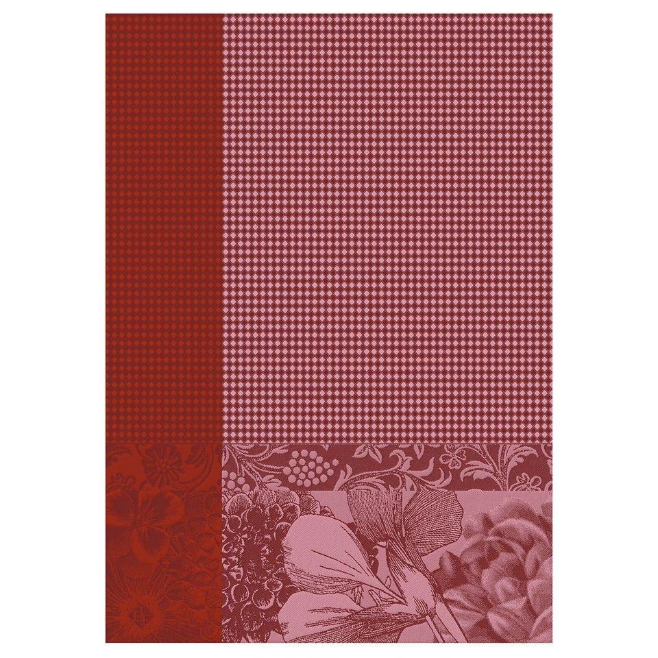 Fig Linens - Fleurs A Croquer Flower Hand Towels by Le Jacquard Français