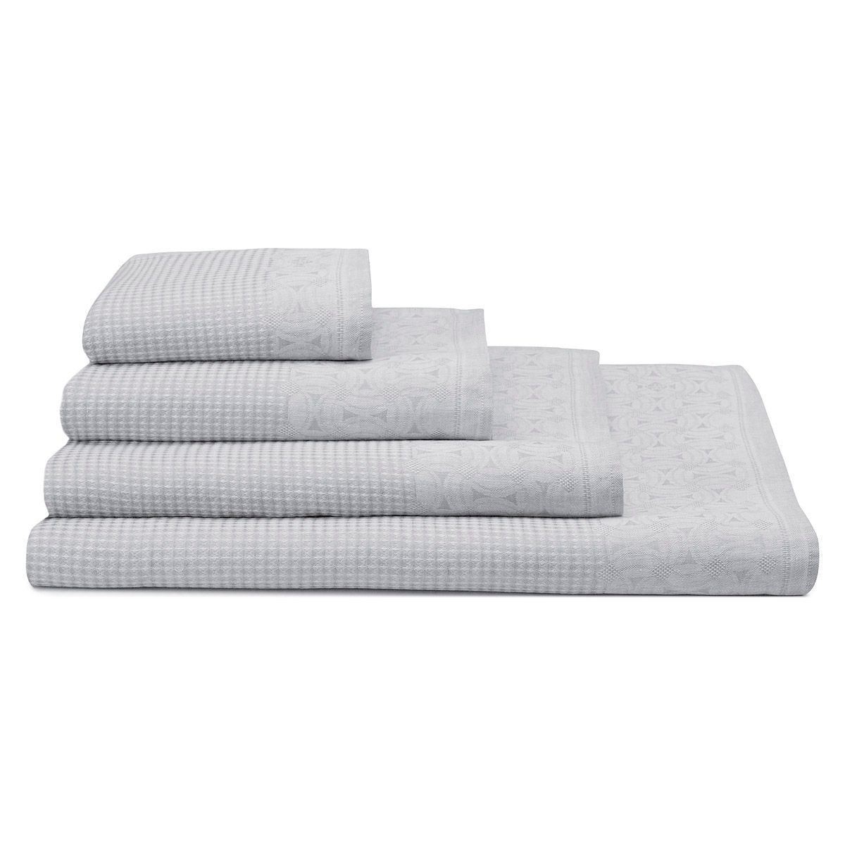 Lula Pearl Linen Bath Towels by Le Jacquard Français | Fig Linens
