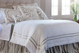 Soho Ice Silver Bedding by Lili Alessandra | Fig Linens and Home