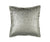 Fig Linens - Lili Alessandra Jolie Silver Quilted Euro Pillow