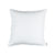 Fig Linens - Lili Alessandra Bedding - Tessa White Quilted Euro Pillow