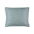 Fig Linens - Lili Alessandra Gia Blue Cotton Silk Bedding - Standard Pillow