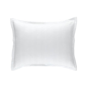 Fig Linens - Lili Alessandra Stela White Matelasse Standard Pillow