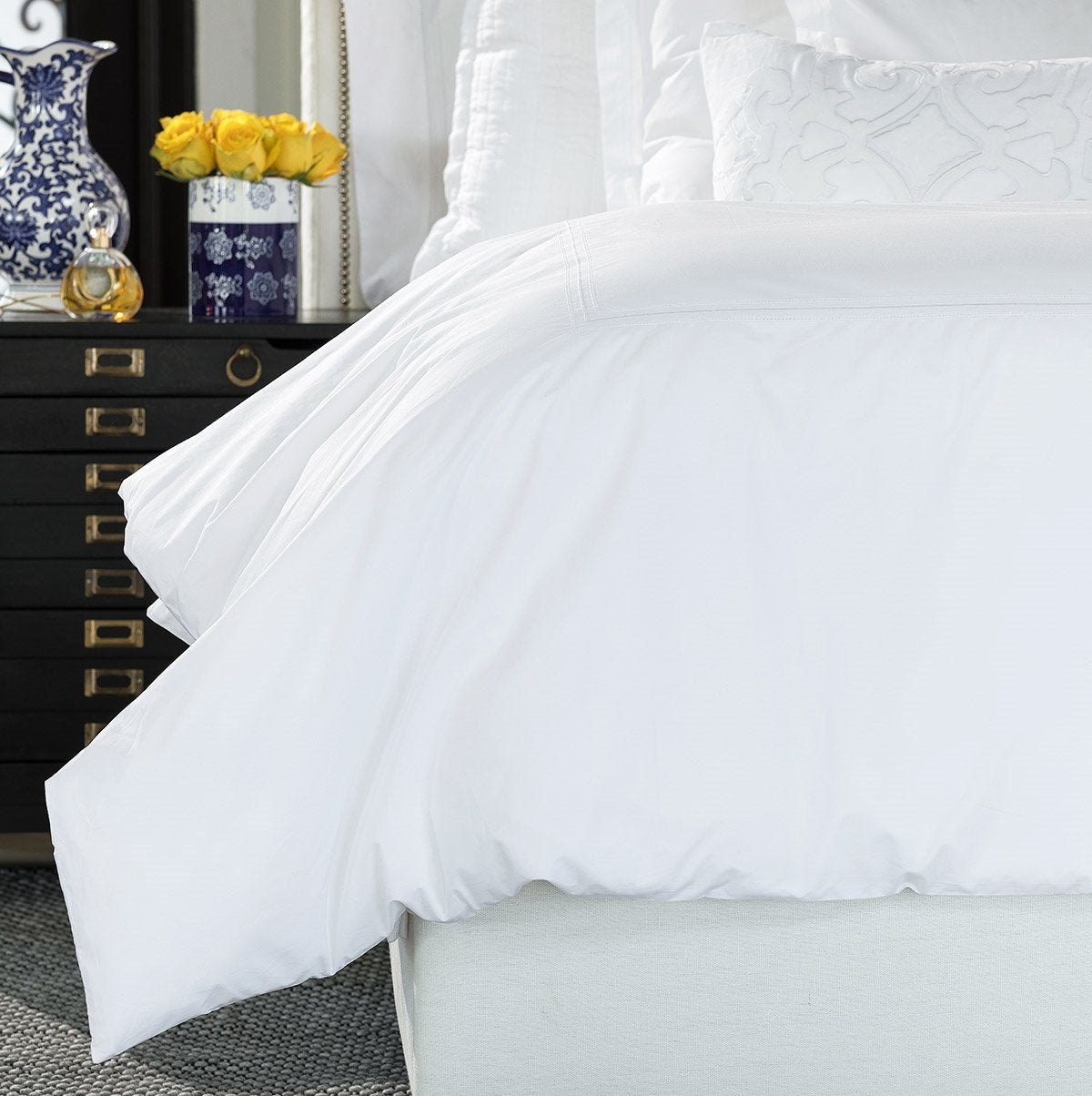Bella White Bedding by Lili Alessandra | Fig Linens and Home