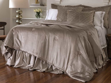 Chloe Champagne Velvet Comfortlet by Lili Alessandra | Fig Linens