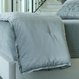 Fig Linens - Lili Alessandra Bedding - Aria Sky Throw