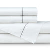 Bella White with Silver Embroidery Sheet Set by Lili Alessandra | Fig Linens 