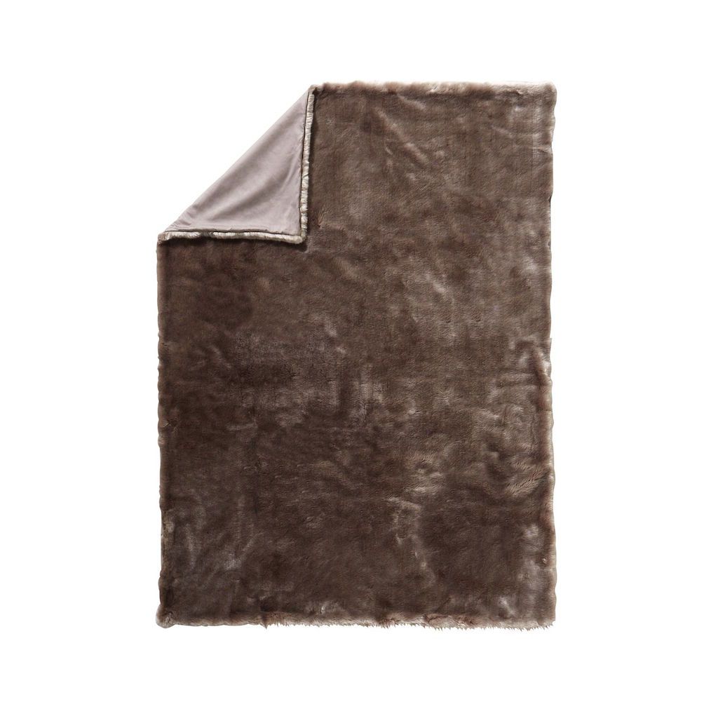 Tsarine Faux Fur Throw by Alexandre Turpault | Fig Linens and Home
