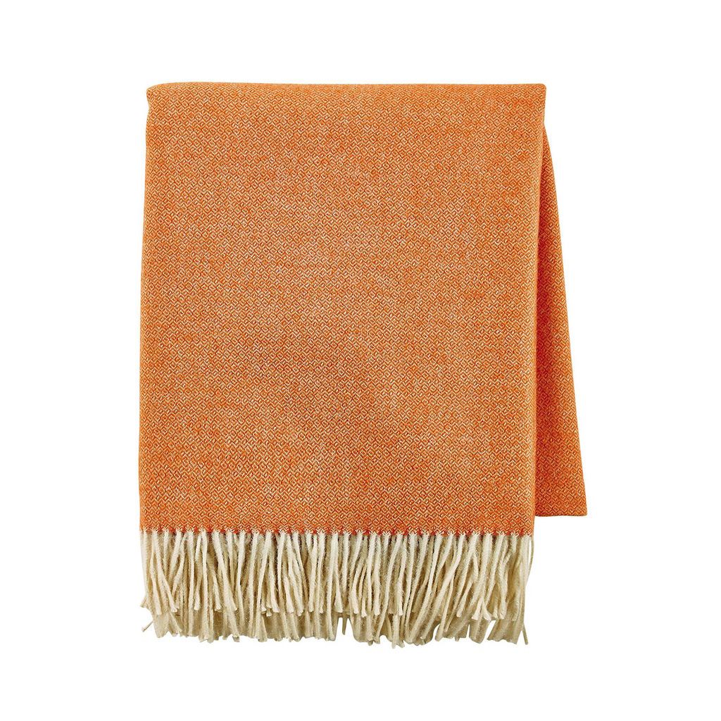 Vintage Orange Throw by Alexandre Turpault | Fig Linens and Home