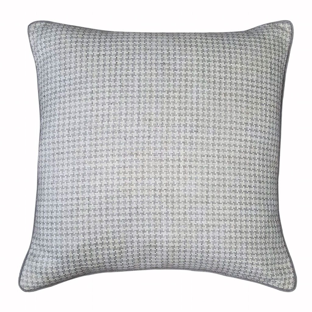 Graham Pewter Pillow by Peacock Alley | Fig Linens 