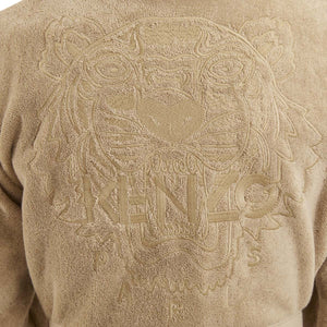 K Iconic Chanvre Bathrobe by Kenzo - Embroidery - Fig Linens