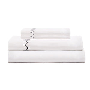 Ink Stitched Sheet Sets by John Robshaw | Fig Linens and Home