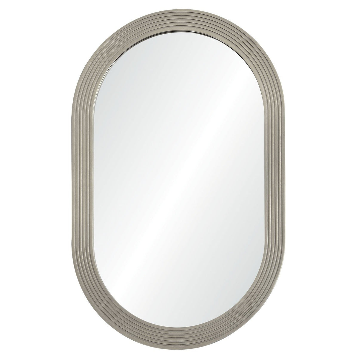 Mirror Image Home - Cosmopolitan Silver Capsule Mirror by Jamie Drake | Fig Linens