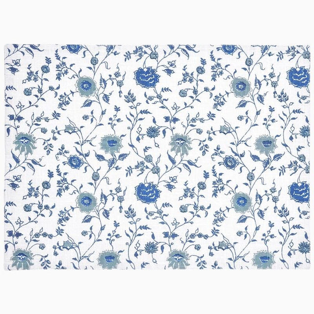 Vakula Periwinkle Placemats by John Robshaw - Fig linens and Home