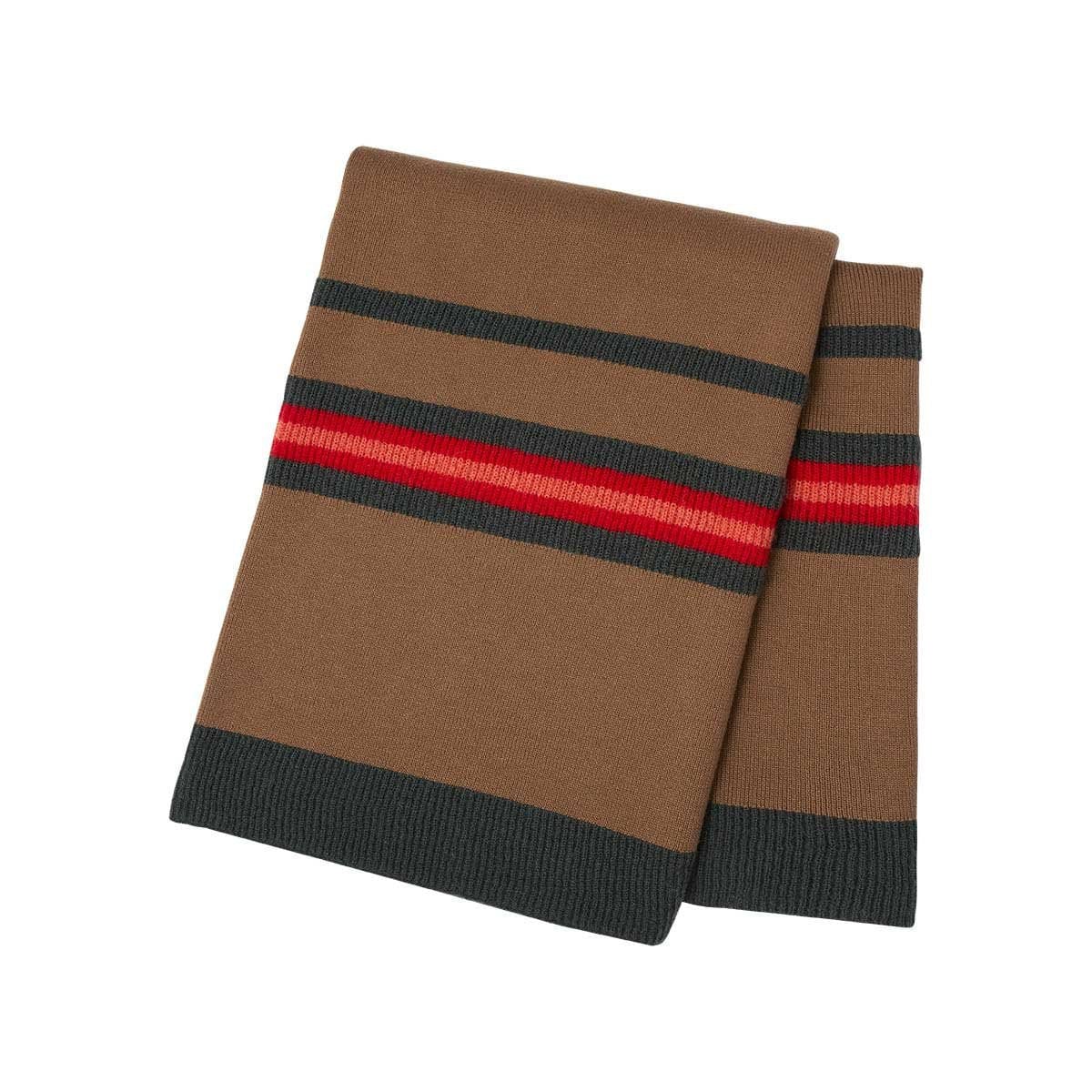 K Brush Tabac Rouge Throw by Kenzo | Fig Linen and Home