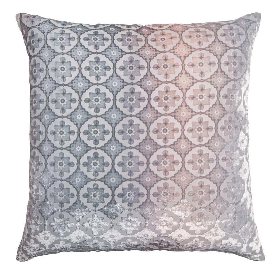 Fig Linens - Small Moroccan Moonstone Velvet Pillow by Kevin O'Brien Studio