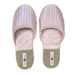 Kumi Kookoon French Pleat Silk Slippers | Fig Linens pink