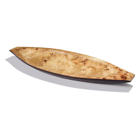 Burl Veneer Centerpiece 25.6”x7.9”x2” Burl Veneer at FIG LINENS AND HOME 2