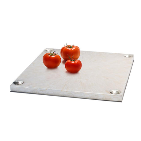 Light Almendro - Large Serving Board 13.8'' x 13.8'' x 0.9'' Light Almendro - Large at FIG LINENS AND HOME 2