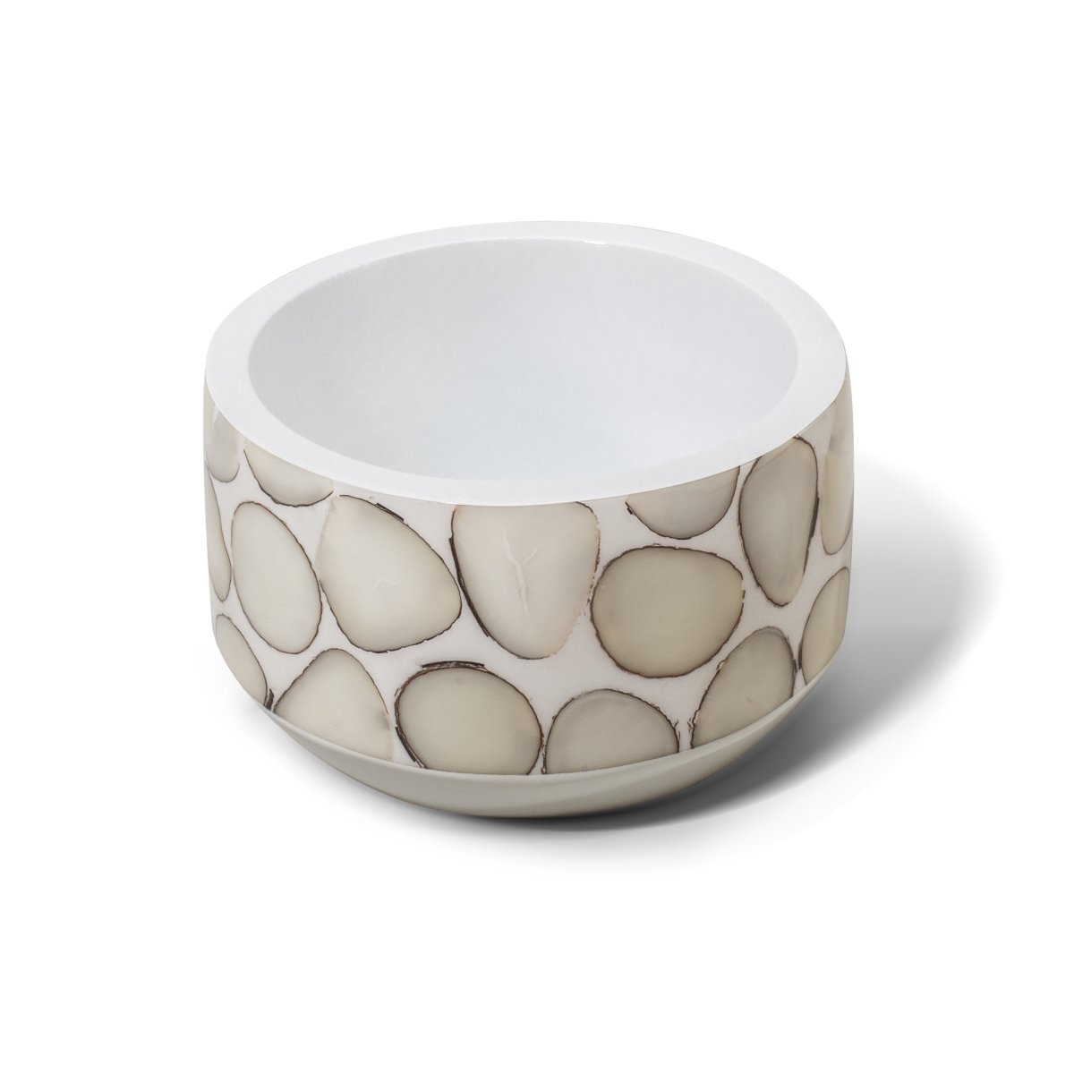 Tagua Bottle Coaster 5.1'' x 5.1'' x 3.1'' Tagua at FIG LINENS AND HOME 2