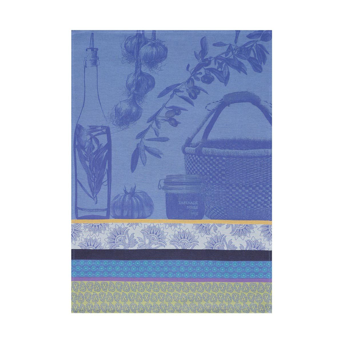 Saveurs de Provence Lavender Blue Tea Towel - Le Jacquard Francais