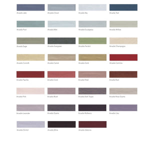 Fig Linens - Arcadia Shower Curtains by Legacy Home - Thread Colors