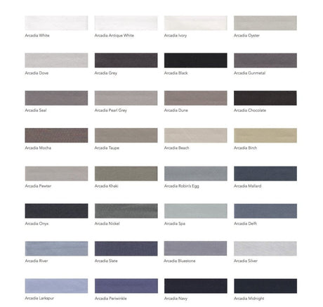 Fig Linens - Arcadia Amalfi Bedding by Legacy Home - Tape Trim Colors