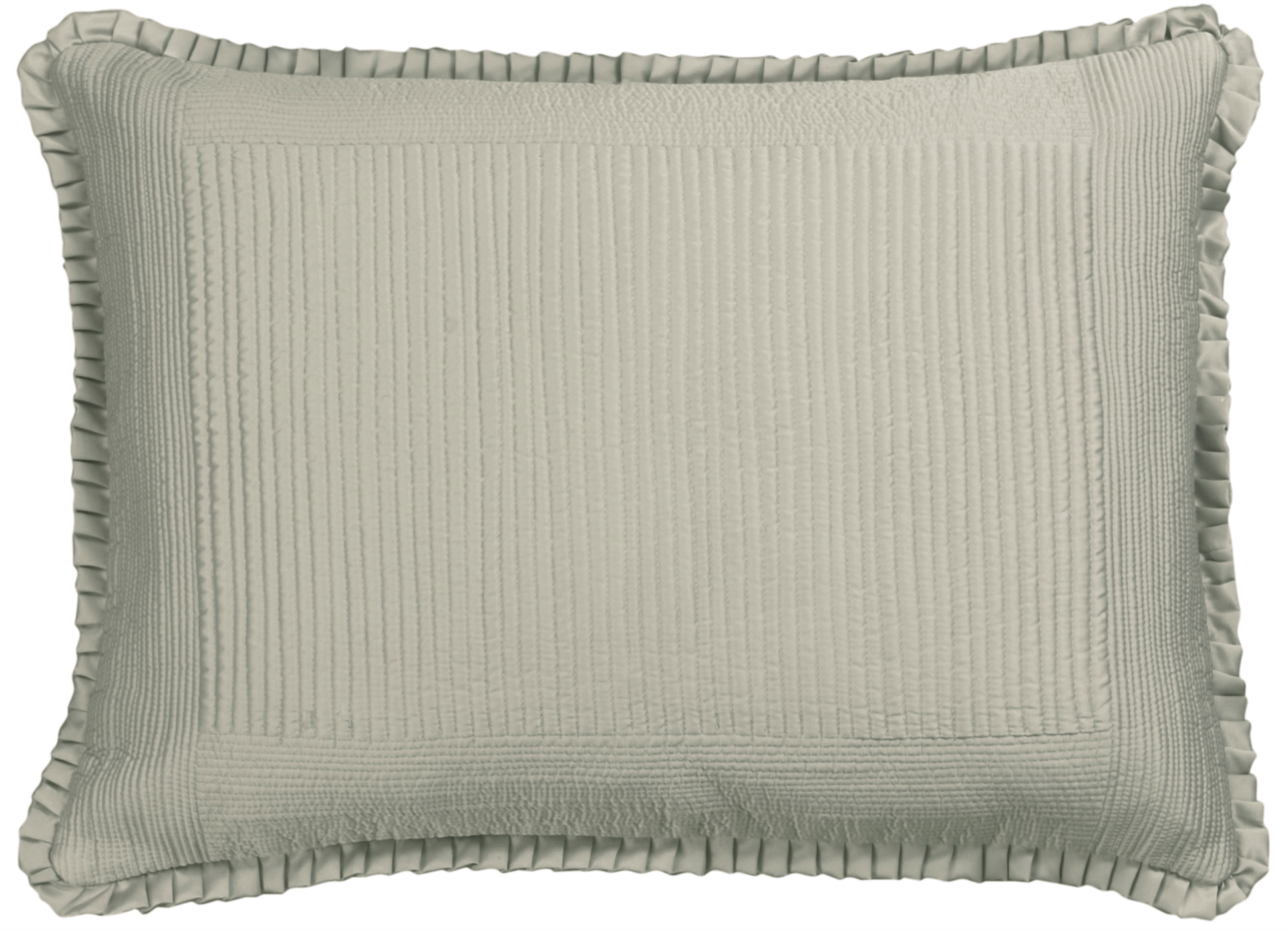 Lili Alessandra Battersea Taupe Standard Pillow