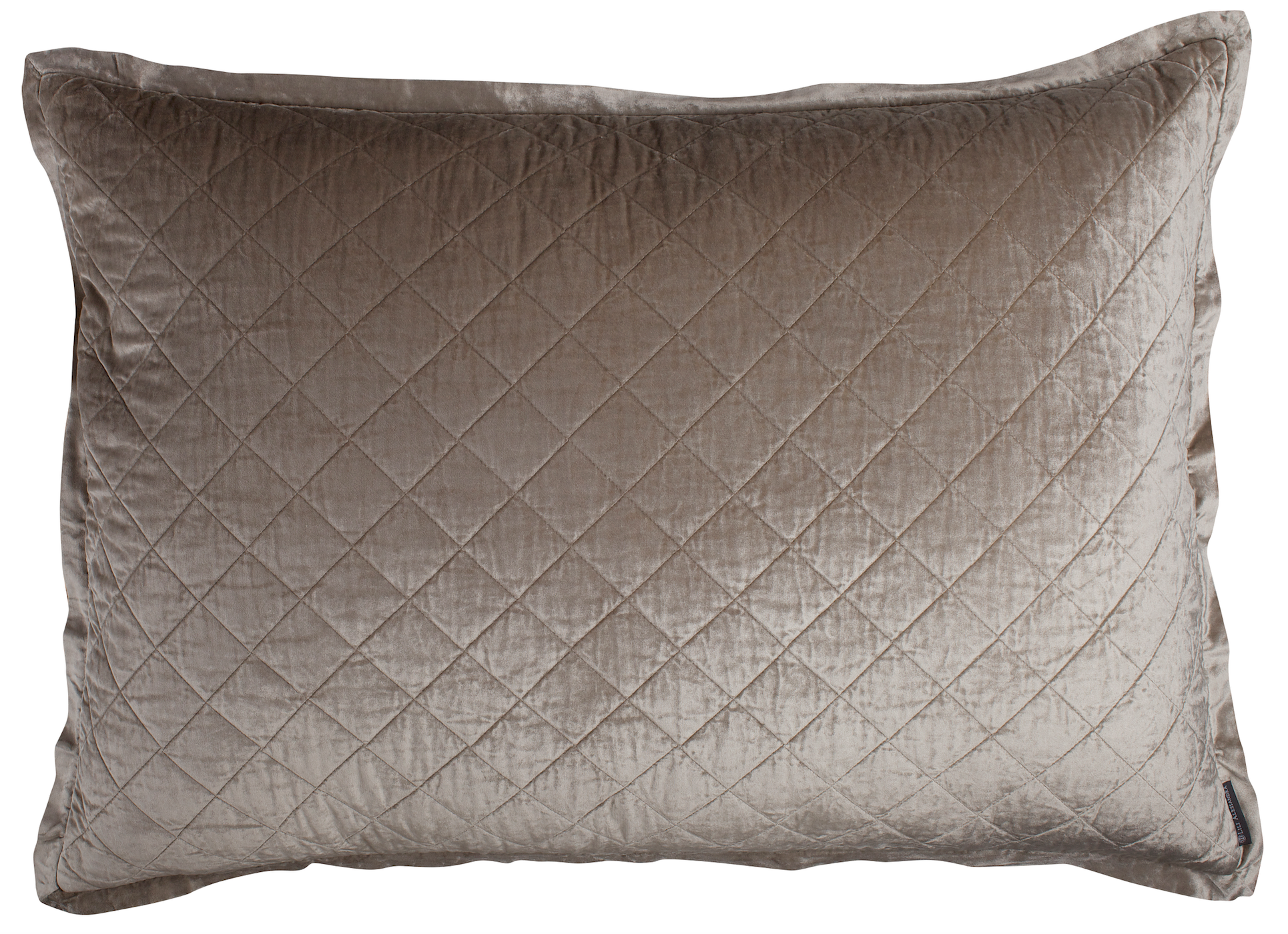 Chloe Fawn Velvet Luxe Euro Pillow by Lili Alessandra