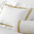 Matouk Lowell Honey Flat Sheet - Percale - Fig Linens and Home
